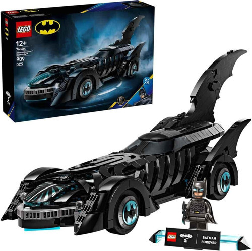 76304 Batman Forever Batmobile 909 Parça +12 Yaş