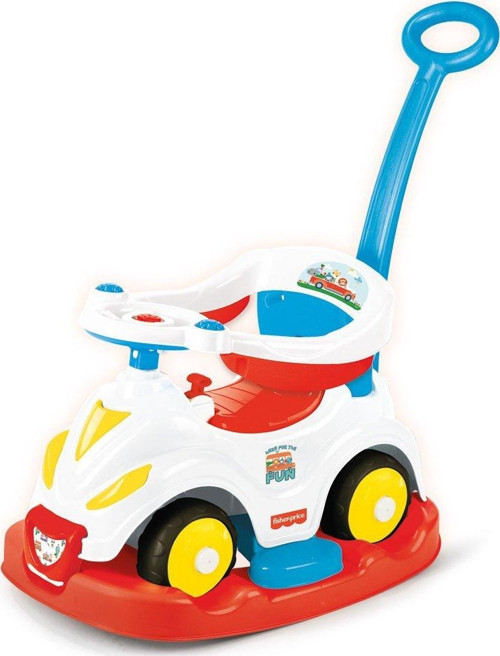 1812 Fisher Price Smile Araba 4ü 1 Arada