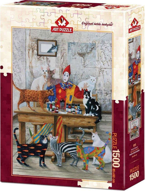 4543 Art Puzzle Renkli Dünyam 1500 parça Puzzle / +15 yaş