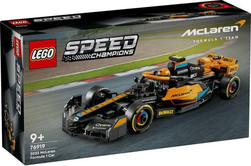 Speed Champions 76919 - 2023 McLaren Formula 1 Yarış Araba 245 Parça +9 Yaş