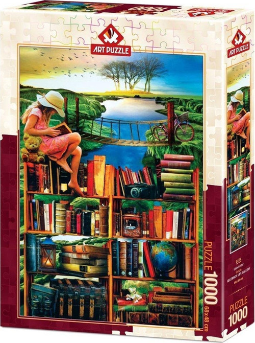 5174 Art Puzzle Gezgin 1000 Parça Puzzle