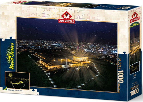 5237 Anıtkabir 1000 Parça Neon - Art Puzzle