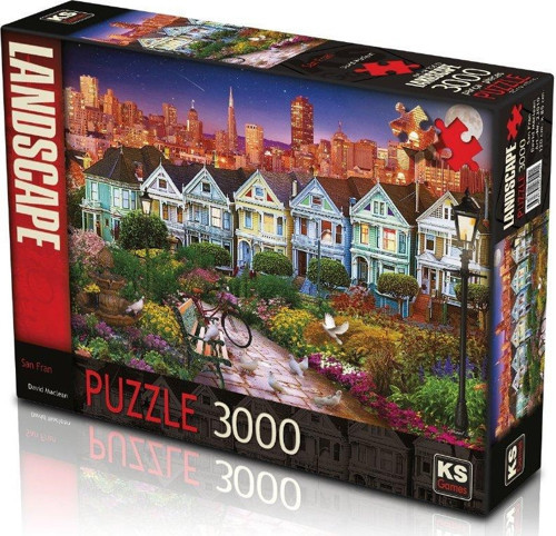 23010 KS, San Francisco 3000 Parça Puzzle
