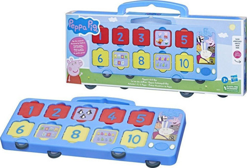F6411 Peppa Pig ile Öğreniyorum - Okul Otobüsü +3 yaş