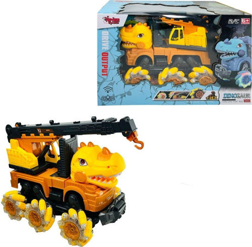 YJ-078-1 Uzaktan Kumandalı Full Fonksiyon 2.4G Dinozor Kamyon Vinç -Vardem