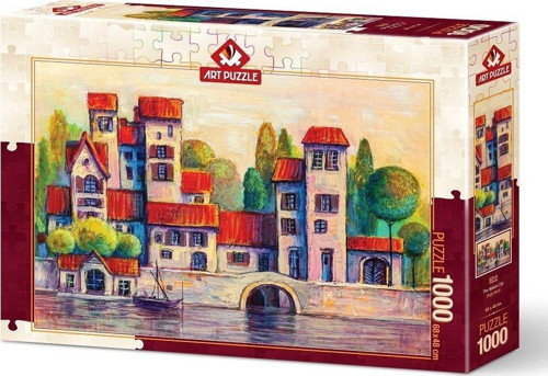 5213 Art Puzzle, Doğa Kent 1000 Parça Puzzle