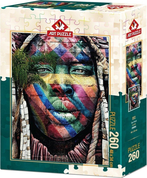5021 Art Puzzle Grafitti Sao Paulo 260 Parça Puzzle