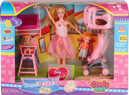 02431 Anlily Baby World Cindy Doll Bebek -Oydaş Oyuncak