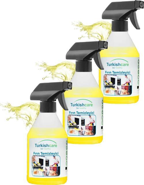 Fırın Temizleyici 500 Ml. Üçlü Set