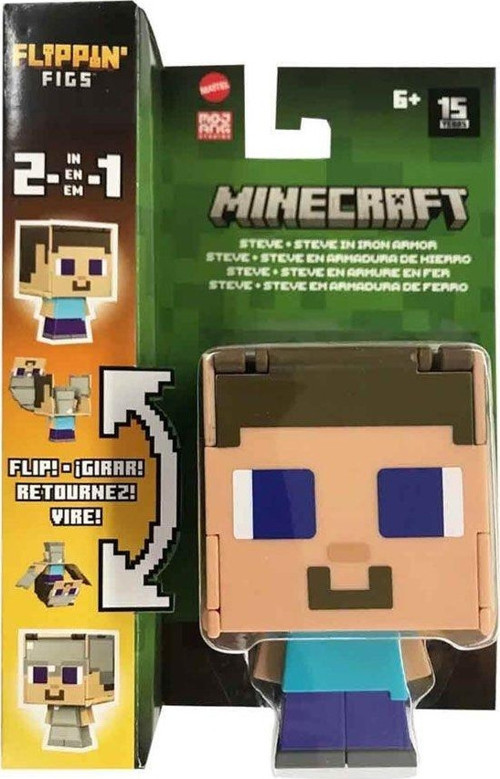 HTL43 Minecraft Flippin' Figs 2si 1 Arada Figürler