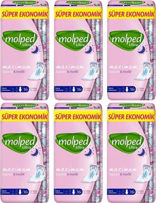 Ultra Süper Ekonomik 16'lı Gece X 6 Paket