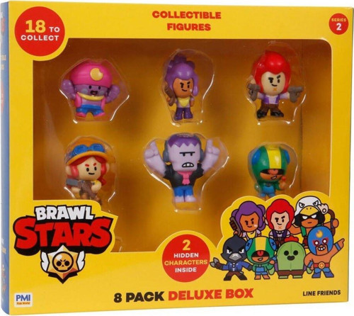 PMI BRW2070 Brawl Stars 8'li Delüks Figür Set Asorti