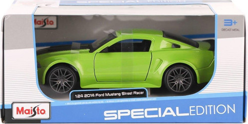 MAY 31506 2014 Ford Mustang Street Racer 1:24 Model Araba -Necotoys