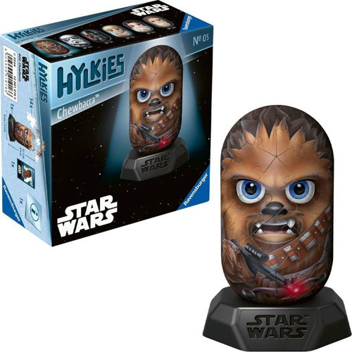 010166 Hylkies Star Wars - Chewbacca 54 parça Puzzle - No:05 - Ravensburger