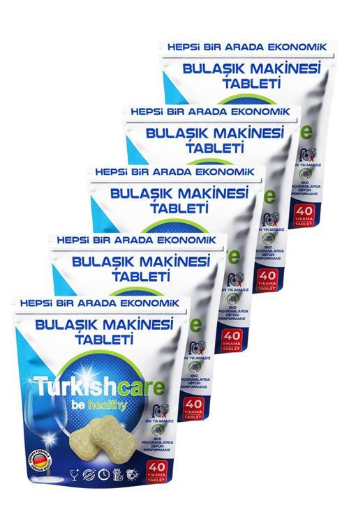 5 Paket Premium Ekonomik Bulaşık Deterjanı 200 Adet