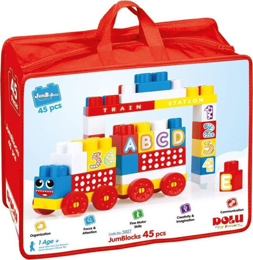 5027 OYUNCAK ÇANTALI MEGA BLOK 45 LI