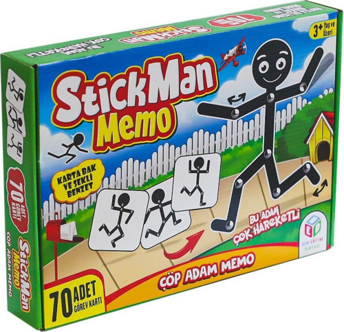 HED 109 Çöp Adam Stick Man Oyunu -Hobi Oyuncak