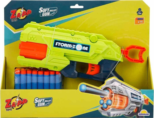 2713 Zapp 16 Mermili Sünger Dart Atan Silah