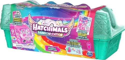 64445 Hatchimals Lama Ailesi Yumurta Kartonu