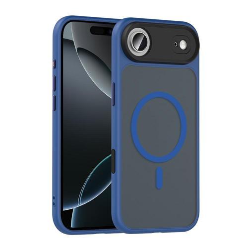 iPhone 17 Air Kılıf Mat Arka Yüzey Wireless Şarj Özellikli Flet M-safe Kılıf