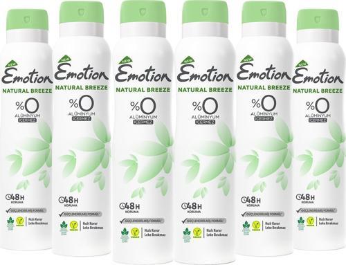Natural Breeze Deodorant 6x150ml