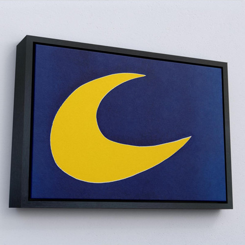 Çerçeveli Joan Miro Güneşin Şarkısı Tablosu-7074