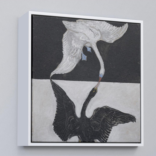 Çerçeveli Group İx Suw The Swan No 1-1915 By Hilma Af Klint Tablosu-8323