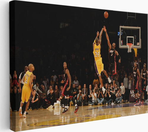 Kobe Bryant Los Angeles Lakers Kanvas Tablo / Black Mamba-5157