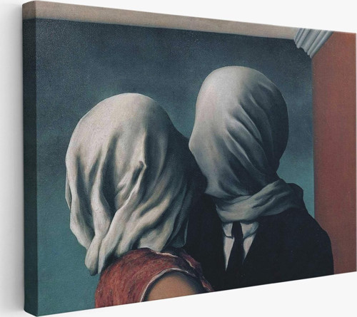 Rene Magritte The Lovers Tablosu-5161