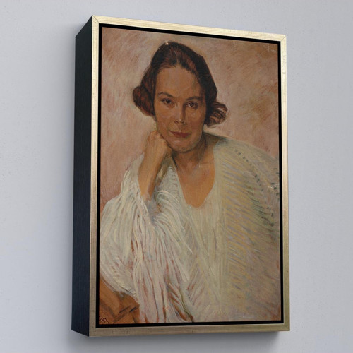Çerçeveli Elle Lanzer - Otto Friedrich Tablo-7290
