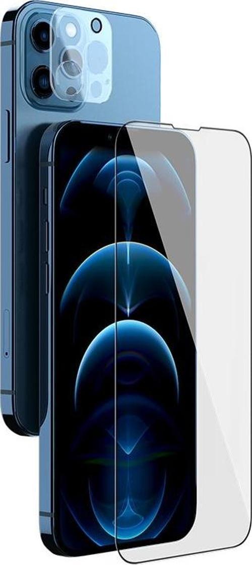iPhone 13 Pro Max 2in1 Kamera Lens + HD Cam Ekran Koruyucu