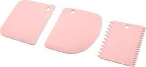3 PARÇA PLASTİK HAMUR KESİCİ - KAZIYICI (81)