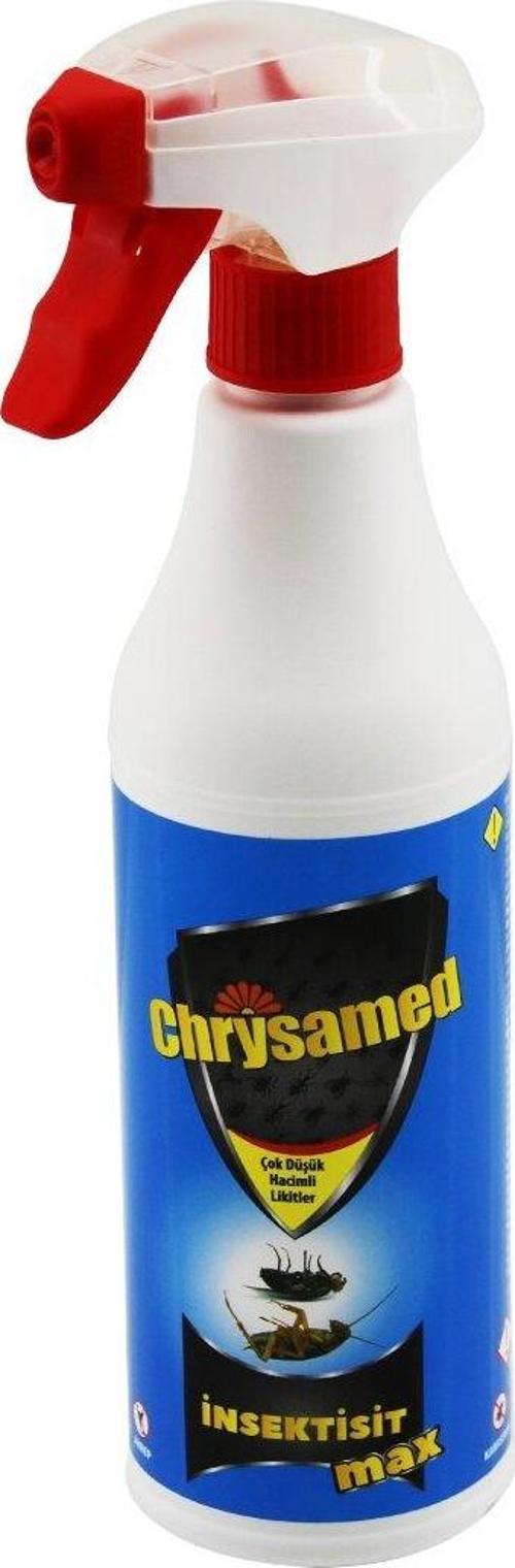 CHRYSAMED İNSEKTİSİT MAX SIVI BÖCEK İLAÇ SPREY 500ML HAMAMBÖCEK - KENE - AKREP - KARINCA - TAHTA KURUSU (K246)