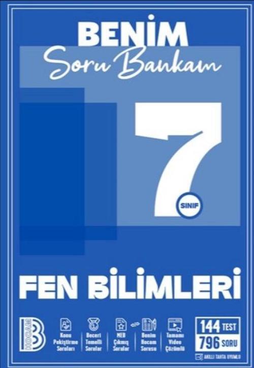 7. Sınıf Fen Bilimleri Soru Bankam