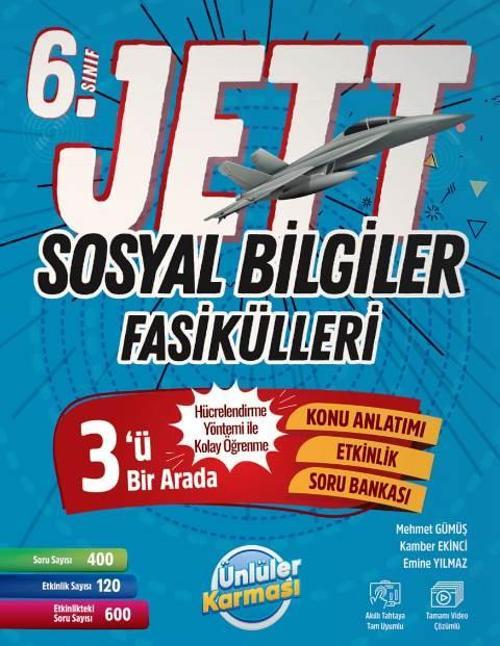 6. Sınıf Jett Sosyal Bilgiler Fasikülleri 2026