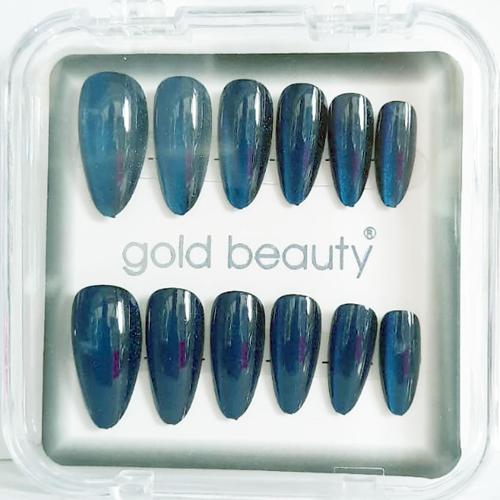 Beauty Kedi Gözü Takma Tırnak 12 li EP-1527 - 18 Gece Mavisi