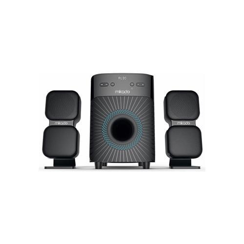 Md-360Bt 2+1 38W Bt-Aux-Usb-Fm-Led Ekran Multimedia Speaker