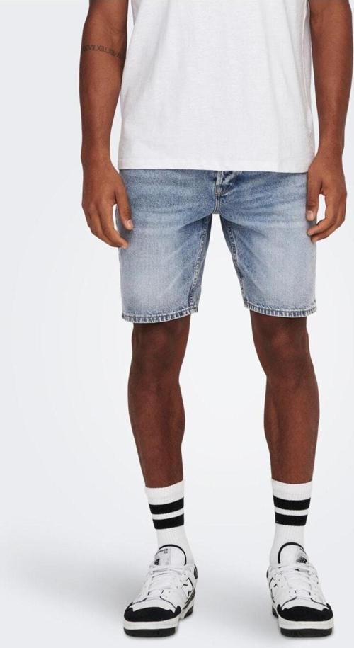 Only&Sons Erkek Kot Şort Onsedge L. Blue 4846 Short 22024846