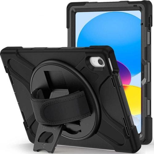 Apple iPad 10.9 2022 (10.Nesil) Tam Koruma Defender Tablet Silikon Kılıf