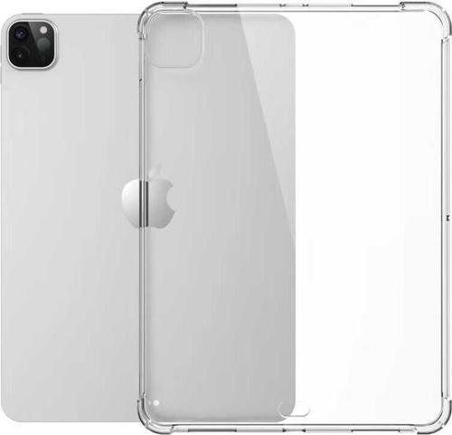 Apple iPad Pro 12.9 2021 (5.Nesil) Uyumlu Tablet Kılıfı Fuchsia Nitro Anti Shock Silikon Kapak