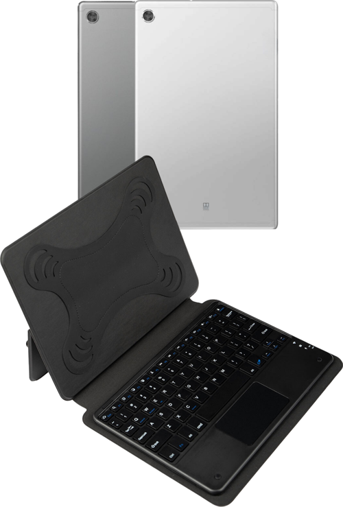 Savvy Keyboard M10 Plus X606F Bluetooh Bağlantılı Standlı Klavyeli Tablet Kılıfı