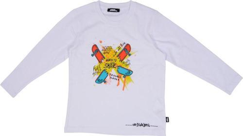 Erkek Çocuk Uzun Kollu Tshirt Kaykay Baskılı