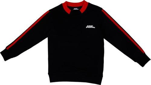 Erkek Çocuk Siyah Baskılı Sweatshirt