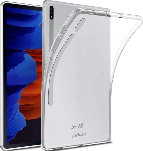 Galaxy Tab S9 FE 10,9 inç Uyumlu Silikon Yumuşak Darbeye Dayanıklı Şeffaf Antişok Kılıf
