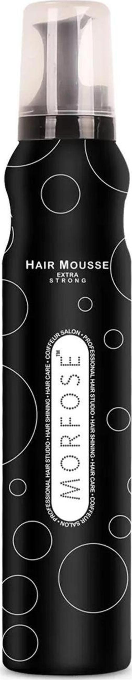 Extra Strong Saç Köpük 200 ML - Ekstra Hacim Tutuş - mrfs
