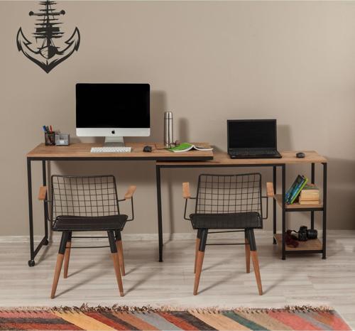 Esyala Felix 360 Derece Dönebilen Çalışma Masası Atlantik