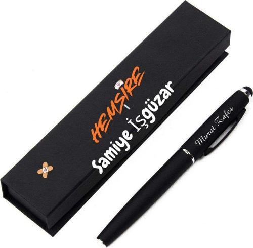 Hemşirelere Özel Tasarımlı Hediye Kutulu TüKenmez Rubber Kalem