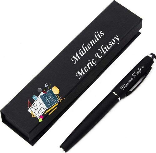 Mühendislere Özel Kutulu Hediye TüKenmez Rubber Kalem