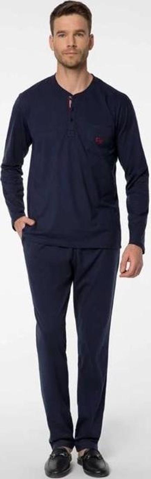 Pijalux Uzun Kollu Erkek Pijaması 2053