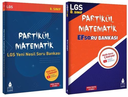 Tonguç Akademi 8. Sınıf LGS Partikül Matematik EFSO ve Yeni Nesil Soru Bankası 2 Kitap